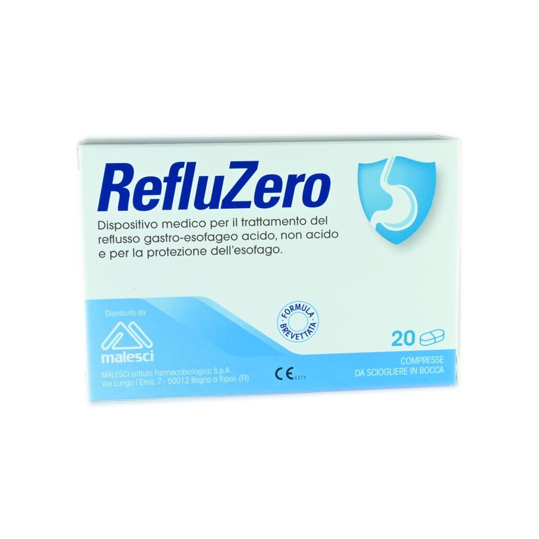 RefluZero 20 Compresse Esofagite da Reflusso